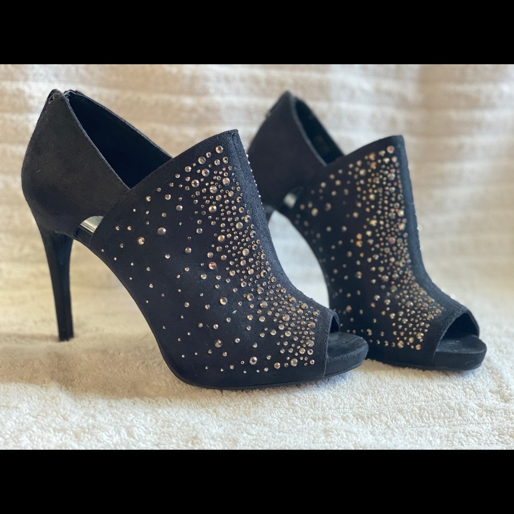 Rhinestone Heels, Women’s Size 7.5